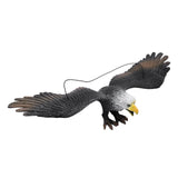 Maxbell Simulated Eagle Model Play Toy Animal Bird Toy for Girls Kids Education Gift S white head