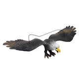 Maxbell Simulated Eagle Model Play Toy Animal Bird Toy for Girls Kids Education Gift S white head