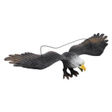 Maxbell Simulated Eagle Model Play Toy Animal Bird Toy for Girls Kids Education Gift S white head