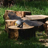 Maxbell Simulated Eagle Model Play Toy Animal Bird Toy for Girls Kids Education Gift S white head