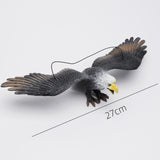 Maxbell Simulated Eagle Model Play Toy Animal Bird Toy for Girls Kids Education Gift S white head