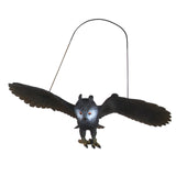 Maxbell Simulated Eagle Model Play Toy Animal Bird Toy for Girls Kids Education Gift S black