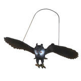 Maxbell Simulated Eagle Model Play Toy Animal Bird Toy for Girls Kids Education Gift S black