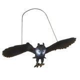 Maxbell Simulated Eagle Model Play Toy Animal Bird Toy for Girls Kids Education Gift S black