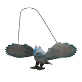 Maxbell Simulated Eagle Model Play Toy Animal Bird Toy for Girls Kids Education Gift S gray