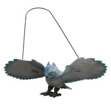 Maxbell Simulated Eagle Model Play Toy Animal Bird Toy for Girls Kids Education Gift S gray