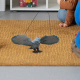 Maxbell Simulated Eagle Model Play Toy Animal Bird Toy for Girls Kids Education Gift S gray