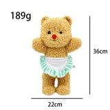 Maxbell Plush Butter Bear Toy Kids Toy Adults Gifts Cuddly Doll for Women Girls Kids