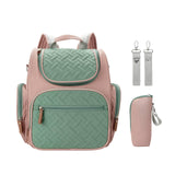 Baby Diaper Bag Backpack Portable Nursing Backpack for Picnic Camping Hiking Pink