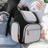 Baby Diaper Bag Backpack Portable Nursing Backpack for Picnic Camping Hiking black