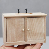 Maxbell 1:12 Scale Dollhouse Sink Ornaments Dollhouse Decoration Miniature Furniture
