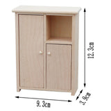 Maxbell 1:12 Scale Dollhouse Cabinet Wooden Furniture for Living Room Home Ornaments