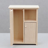 Maxbell 1:12 Scale Dollhouse Cabinet Wooden Furniture for Living Room Home Ornaments