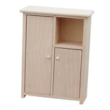 Maxbell 1:12 Scale Dollhouse Cabinet Wooden Furniture for Living Room Home Ornaments