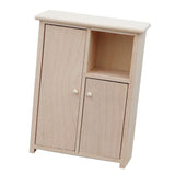 Maxbell 1:12 Scale Dollhouse Cabinet Wooden Furniture for Living Room Home Ornaments