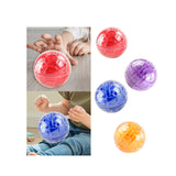 Maxbell 3D Puzzle Game Ball Brain Teaser Puzzles for Teens Boys Girls Ages 5+ Red