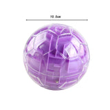 Maxbell 3D Puzzle Game Ball Brain Teaser Puzzles for Teens Boys Girls Ages 5+ Violet