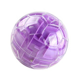 Maxbell 3D Puzzle Game Ball Brain Teaser Puzzles for Teens Boys Girls Ages 5+ Violet