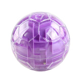 Maxbell 3D Puzzle Game Ball Brain Teaser Puzzles for Teens Boys Girls Ages 5+ Violet