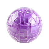 Maxbell 3D Puzzle Game Ball Brain Teaser Puzzles for Teens Boys Girls Ages 5+ Violet