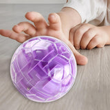 Maxbell 3D Puzzle Game Ball Brain Teaser Puzzles for Teens Boys Girls Ages 5+ Violet
