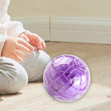 Maxbell 3D Puzzle Game Ball Brain Teaser Puzzles for Teens Boys Girls Ages 5+ Violet
