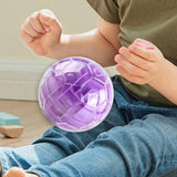 Maxbell 3D Puzzle Game Ball Brain Teaser Puzzles for Teens Boys Girls Ages 5+ Violet