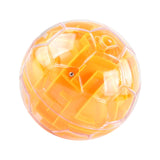 Maxbell 3D Puzzle Game Ball Brain Teaser Puzzles for Teens Boys Girls Ages 5+ Yellow