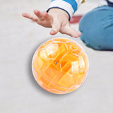 Maxbell 3D Puzzle Game Ball Brain Teaser Puzzles for Teens Boys Girls Ages 5+ Yellow