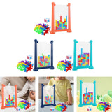 Maxbell 3D Blocks Puzzle Portable 3D Puzzles for Kids 3 4 5 6 7 8 9 10 Year Old Gift Orange