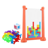 Maxbell 3D Blocks Puzzle Portable 3D Puzzles for Kids 3 4 5 6 7 8 9 10 Year Old Gift Orange