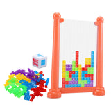 Maxbell 3D Blocks Puzzle Portable 3D Puzzles for Kids 3 4 5 6 7 8 9 10 Year Old Gift Orange