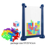 Maxbell 3D Blocks Puzzle Portable 3D Puzzles for Kids 3 4 5 6 7 8 9 10 Year Old Gift Dark Blue