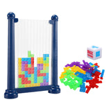 Maxbell 3D Blocks Puzzle Portable 3D Puzzles for Kids 3 4 5 6 7 8 9 10 Year Old Gift Dark Blue