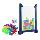 Maxbell 3D Blocks Puzzle Portable 3D Puzzles for Kids 3 4 5 6 7 8 9 10 Year Old Gift Dark Blue