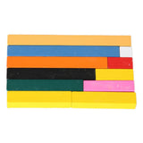 Maxbell 10x Math Number Rods Counting Activity Preschool Geometry Math Manipulatives