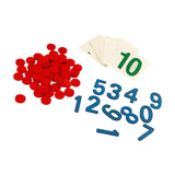 Maxbell Montessori Cards & Counters Training for Homeschool Early Childhood Children Style A