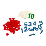 Maxbell Montessori Cards & Counters Training for Homeschool Early Childhood Children Style A