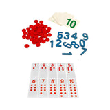 Maxbell Montessori Cards & Counters Training for Homeschool Early Childhood Children Style B