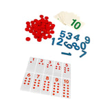 Maxbell Montessori Cards & Counters Training for Homeschool Early Childhood Children Style B