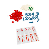 Maxbell Montessori Cards & Counters Training for Homeschool Early Childhood Children Style B
