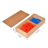 Maxbell Montessori Cards & Counters Training for Homeschool Early Childhood Children Style C