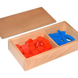 Maxbell Montessori Cards & Counters Training for Homeschool Early Childhood Children Style C