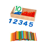 Maxbell Montessori Cards & Counters Training for Homeschool Early Childhood Children Style C