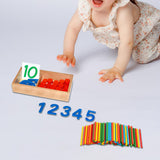 Maxbell Montessori Cards & Counters Training for Homeschool Early Childhood Children Style C