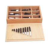 Maxbell Math Learning Toy Kids Mathematics Learning for Children Ages 3-5 Boys Girls Black White Beads