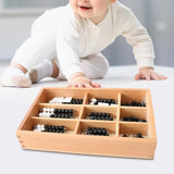 Maxbell Math Learning Toy Kids Mathematics Learning for Children Ages 3-5 Boys Girls Black White Beads