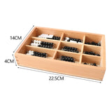 Maxbell Math Learning Toy Kids Mathematics Learning for Children Ages 3-5 Boys Girls Black White Beads