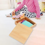 Maxbell Montessori Fabric Box Kids Color Cognition for Holiday Present Teaching Aids
