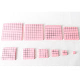 Maxbell Math Toy Education Toy Counting Cubes Teaching Aids Math Cube for Boys Kids